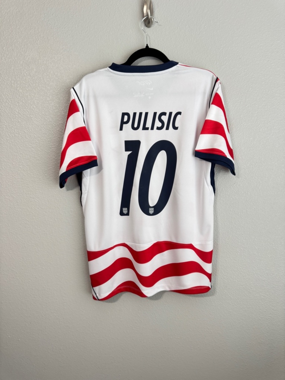 Christian Pulisic #10 USMNT World Cup 2026 Soccer Jersey - White & Red - Picture 1 of 4